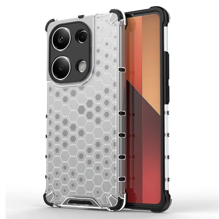 For Xiaomi Redmi Note 13 Pro 4G / Poco M6 Pro 4G Cell Phone Cases Soft TPU Hard PC Back Shell