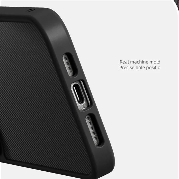 For iPhone 15 Pro TPU Case Carbon Fiber Texture Protective Phone Cover