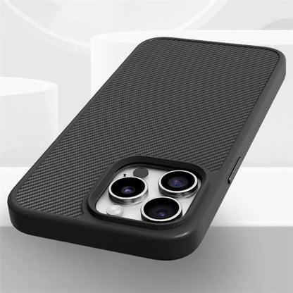 For iPhone 15 Pro TPU Case Carbon Fiber Texture Protective Phone Cover