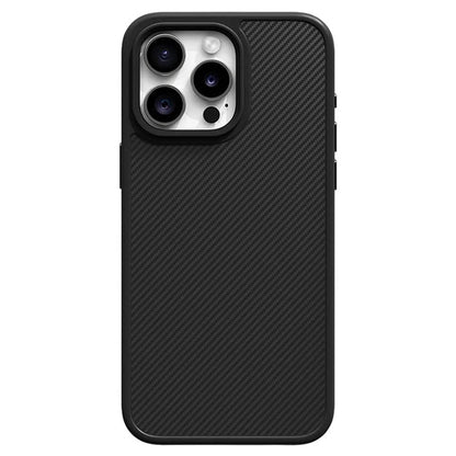 For iPhone 15 Pro Max Case Carbon Fiber Texture Anti-scratch Soft TPU Phone Cover