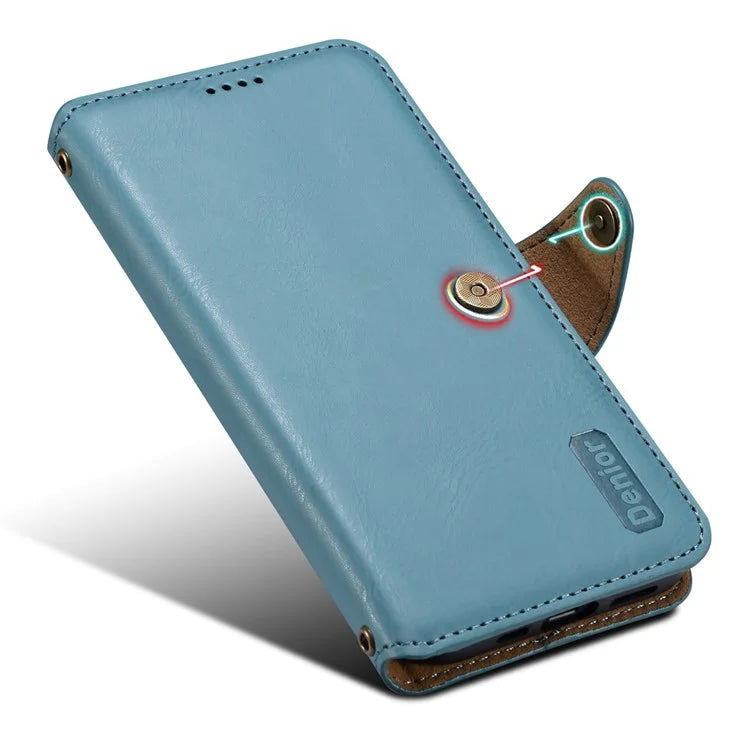 DENIOR For Honor 100 Pro 5G Case PU Leather Phone Wallet Cover with Stand