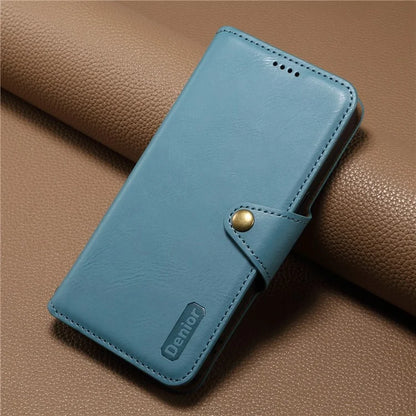 DENIOR For Honor 100 Pro 5G Case PU Leather Phone Wallet Cover with Stand