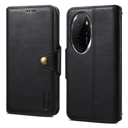 DENIOR For Honor 100 Pro 5G Case PU Leather Phone Wallet Cover with Stand