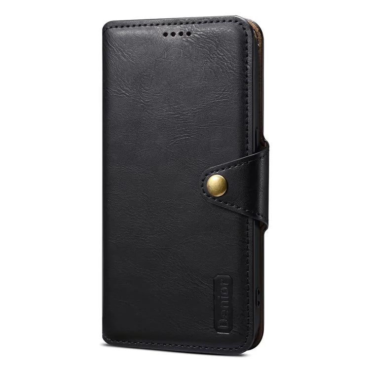 DENIOR For Honor 100 Pro 5G Case PU Leather Phone Wallet Cover with Stand