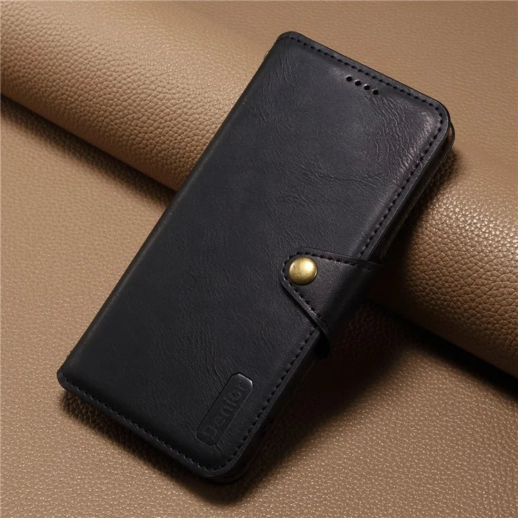 DENIOR For Honor 100 Pro 5G Case PU Leather Phone Wallet Cover with Stand