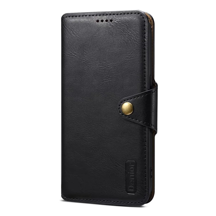 DENIOR For iPhone 7 / 8 / SE (2020) / SE (2022) Case PU Leather Wallet Card Slot Phone Cover