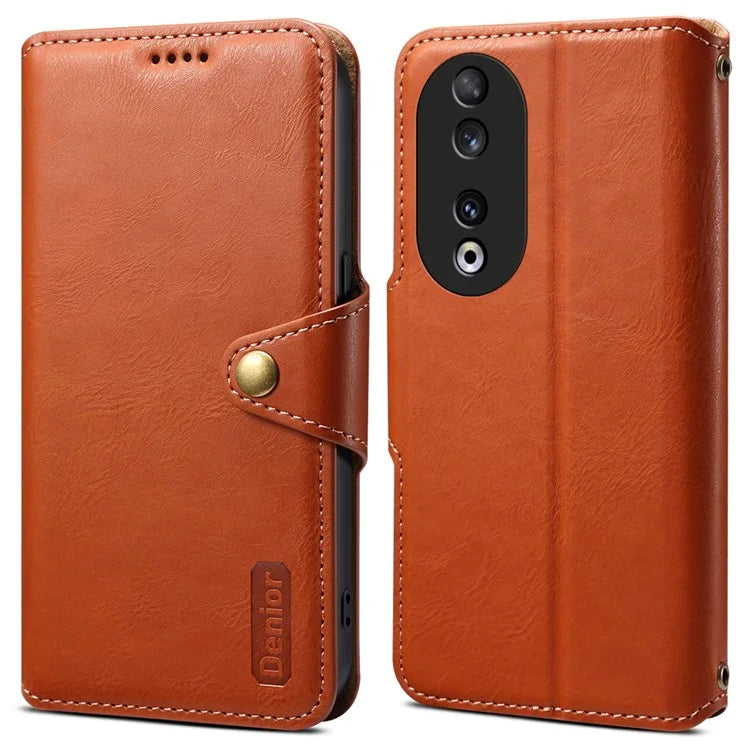 DENIOR For Honor 90 Cell Phone Cases Magnetic Wallet Leather Cover