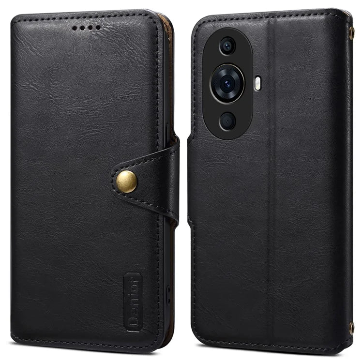 DENIOR For Huawei nova 11 Pro / nova 11 Ultra Case Leather + TPU Wallet Phone Cover