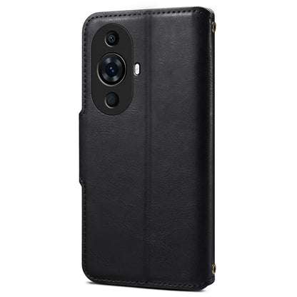 DENIOR For Huawei nova 11 Pro / nova 11 Ultra Case Leather + TPU Wallet Phone Cover