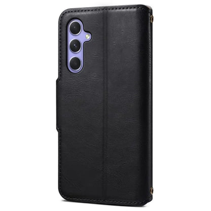 DENIOR For Samsung Galaxy A54 5G Wallet Phone Case Outer PU Leather Soft TPU Cover