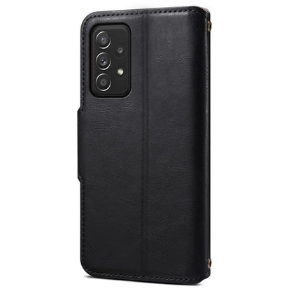 DENIOR For Samsung Galaxy A52 4G / 5G / A52s 5G Leather Phone Case with Wallet Card Slots