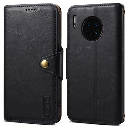 DENIOR For Huawei Mate 30 4G Leather Case Anti-scratch Wallet Phone Cover