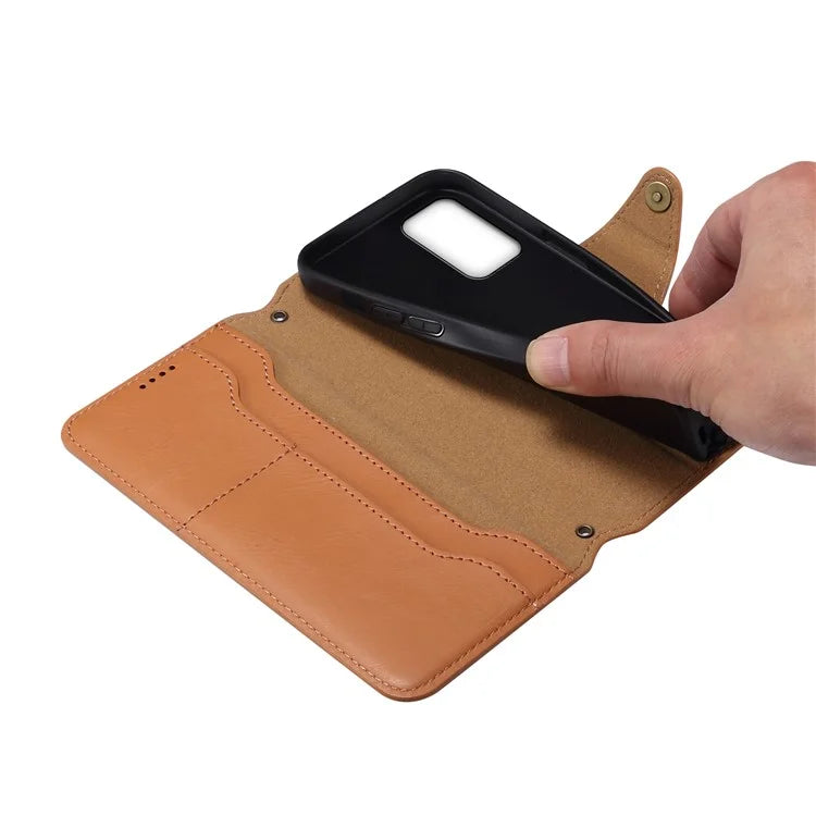DENIOR For Samsung Galaxy A32 5G / M32 5G Case PU Leather Full Protection Phone Wallet Cover