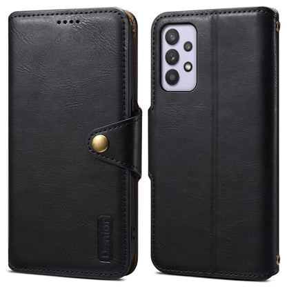 DENIOR For Samsung Galaxy A32 5G / M32 5G Case PU Leather Full Protection Phone Wallet Cover