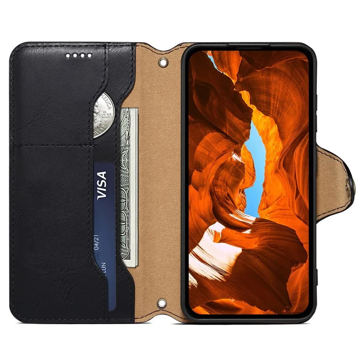 DENIOR For Samsung Galaxy A32 5G / M32 5G Case PU Leather Full Protection Phone Wallet Cover