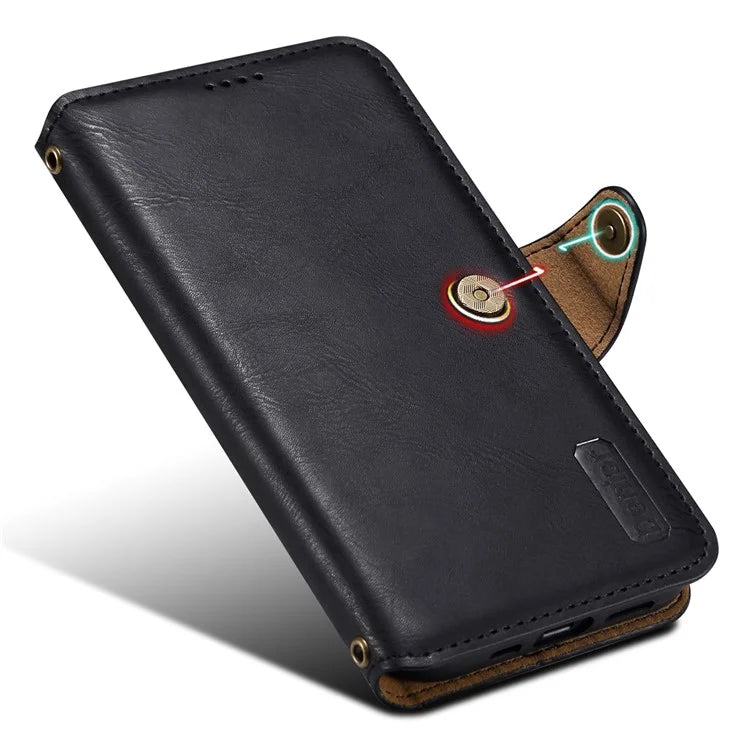 DENIOR For Samsung Galaxy A32 5G / M32 5G Case PU Leather Full Protection Phone Wallet Cover