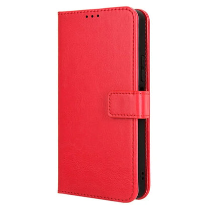 For Xiaomi Redmi A3 / Poco C61 4G Wallet Case Crazy Horse Texture Leather Phone Cover Viewing Stand