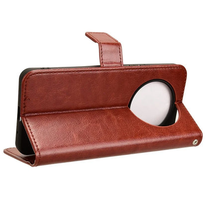 For Xiaomi Redmi A3 / Poco C61 4G Wallet Case Crazy Horse Texture Leather Phone Cover Viewing Stand