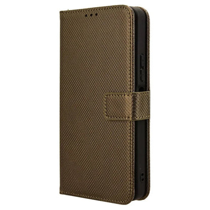 For Xiaomi Redmi A3 / Poco C61 4G Case Diamond Texture Flip Folio Leather Cell Phone Cover