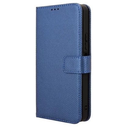 For Xiaomi Redmi A3 / Poco C61 4G Case Diamond Texture Flip Folio Leather Cell Phone Cover