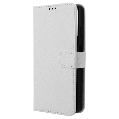 For Realme C67 4G Case Diamond Texture Leather Folio Stand View Cover with Strap