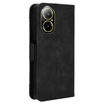 For Realme C67 4G Case PU Leather Multiple Card Slots Wallet Phone Cover