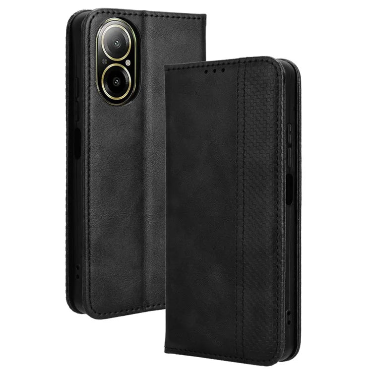 For Realme C67 4G Case Flip Wallet Magnetic Closure Leather Phone Cover