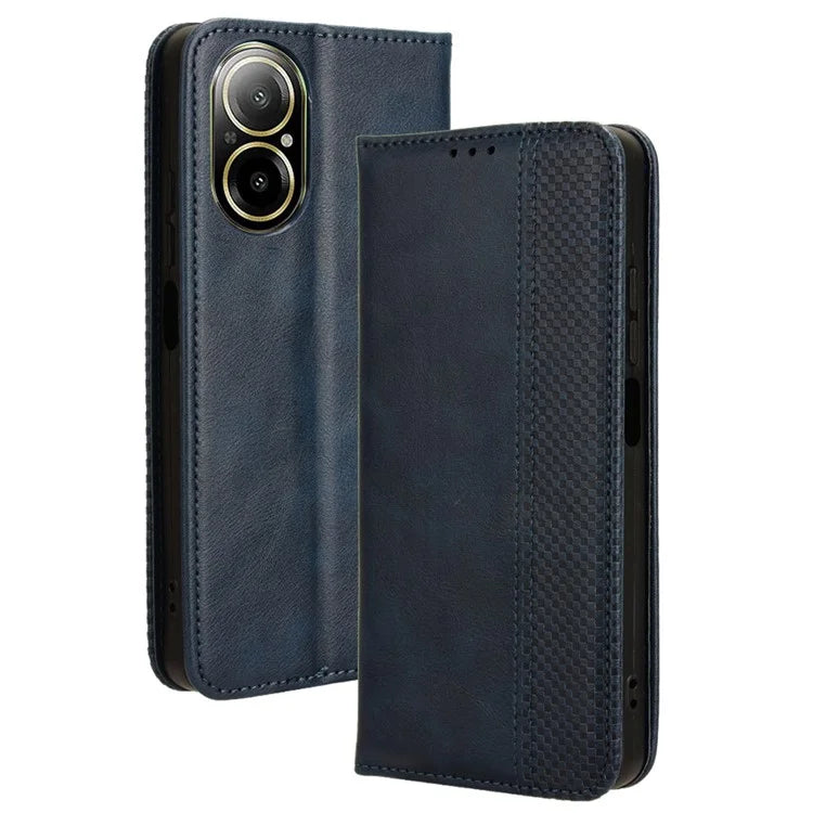 For Realme C67 4G Case Flip Wallet Magnetic Closure Leather Phone Cover