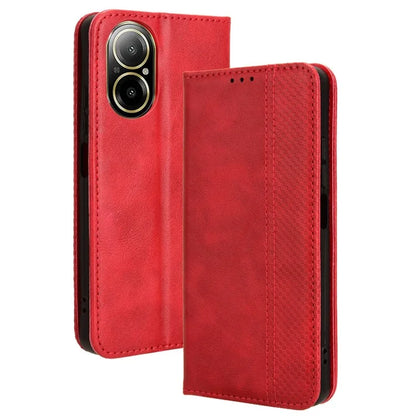 For Realme C67 4G Case Flip Wallet Magnetic Closure Leather Phone Cover