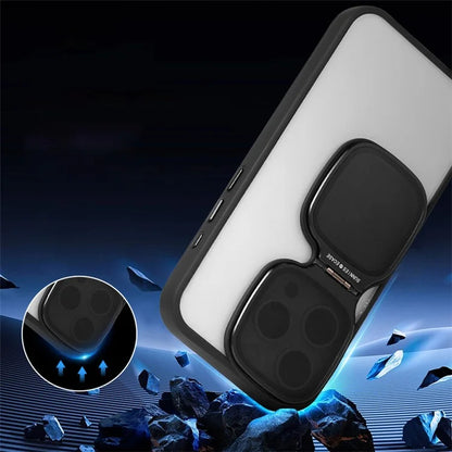 For iPhone 14 Pro Max Case TPU+Acrylic Fashion Sunglasses Design Phone Back Shell