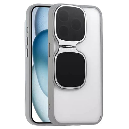 For iPhone 14 Pro Max Case TPU+Acrylic Fashion Sunglasses Design Phone Back Shell