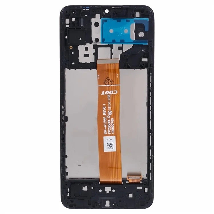For Samsung Galaxy A12 A125 Grade C LCD Screen and Digitizer Assembly + Frame (In-Cell Technology) (without Logo)