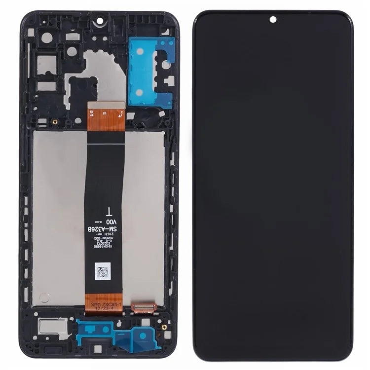 For Samsung Galaxy A32 5G A326B Grade C LCD Screen and Digitizer Assembly + Frame Replacement Part (without Logo)