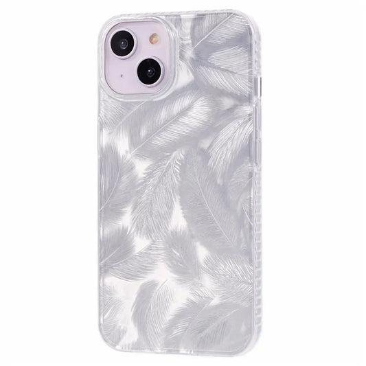 MP Series For iPhone 13 Case TPU+Acrylic Feather Drop Protection Phone Cover