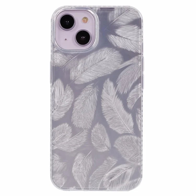 MP Series For iPhone 13 Case TPU+Acrylic Feather Drop Protection Phone Cover