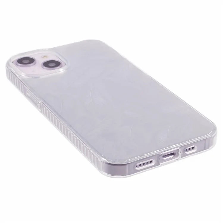MP Series For iPhone 13 Case TPU+Acrylic Feather Drop Protection Phone Cover