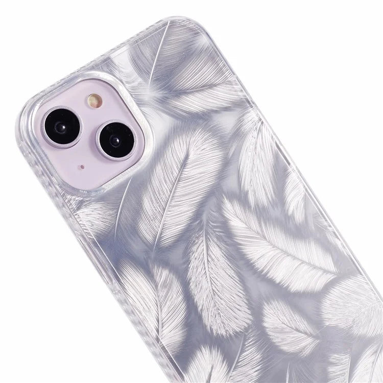 MP Series For iPhone 13 Case TPU+Acrylic Feather Drop Protection Phone Cover