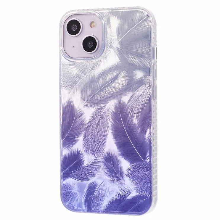 MP Series For iPhone 13 Case TPU+Acrylic Feather Drop Protection Phone Cover