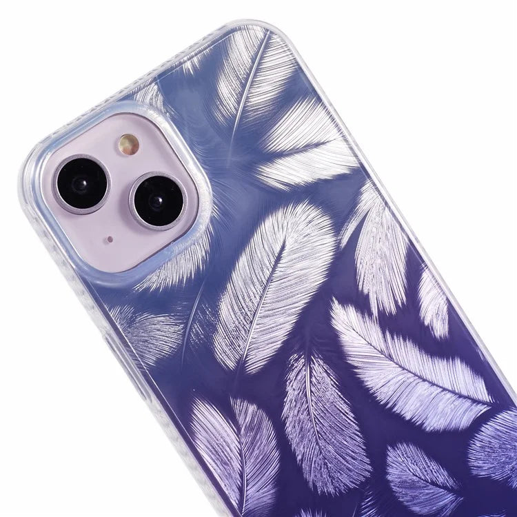 MP Series For iPhone 13 Case TPU+Acrylic Feather Drop Protection Phone Cover