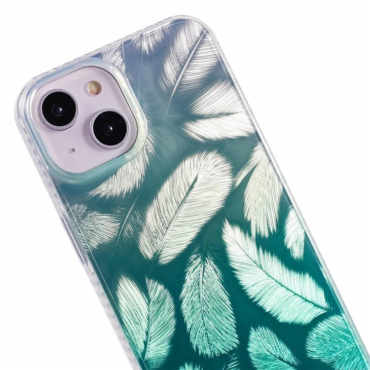 MP Series For iPhone 13 Case TPU+Acrylic Feather Drop Protection Phone Cover