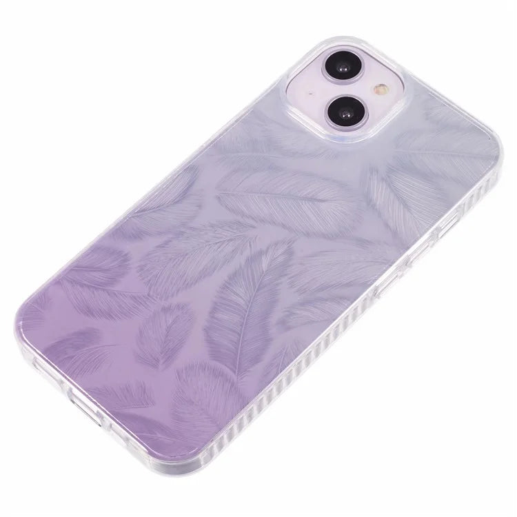 MP Series For iPhone 13 Case TPU+Acrylic Feather Drop Protection Phone Cover