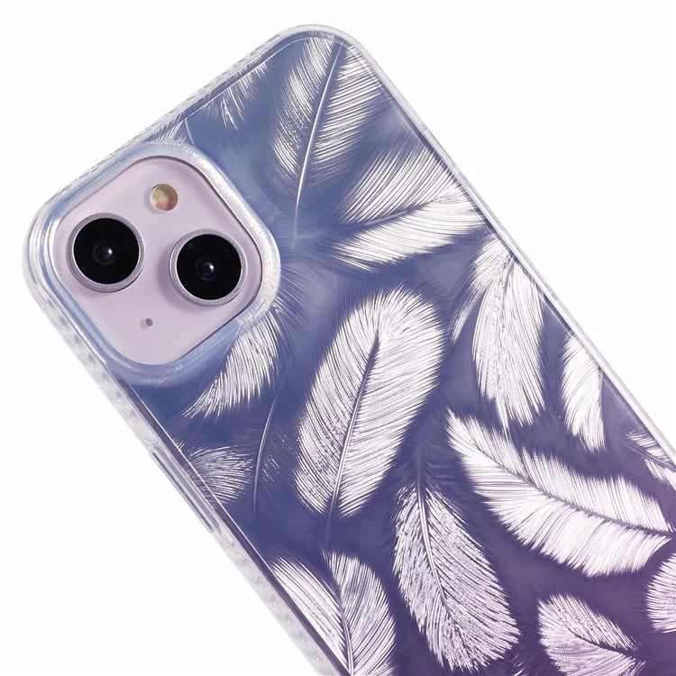 MP Series For iPhone 13 Case TPU+Acrylic Feather Drop Protection Phone Cover