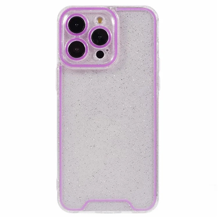 XW Series For iPhone 15 Pro Max TPU Case Luminous Noctilucent Back Shell with Precise Lens Cutout