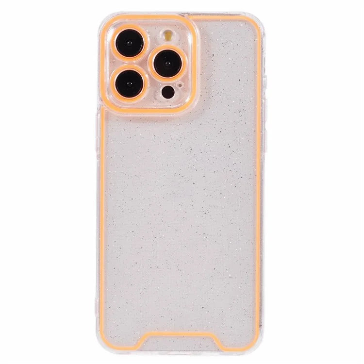 XW Series For iPhone 15 Pro Max TPU Case Luminous Noctilucent Back Shell with Precise Lens Cutout