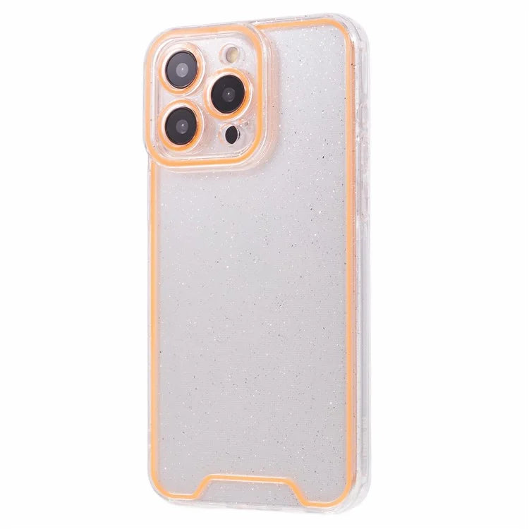 XW Series For iPhone 15 Pro Max TPU Case Luminous Noctilucent Back Shell with Precise Lens Cutout