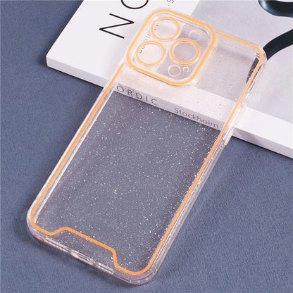 XW Series For iPhone 15 Pro Max TPU Case Luminous Noctilucent Back Shell with Precise Lens Cutout