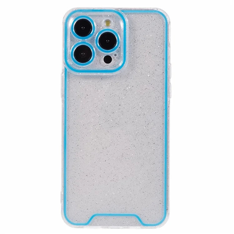 XW Series For iPhone 15 Pro Max TPU Case Luminous Noctilucent Back Shell with Precise Lens Cutout