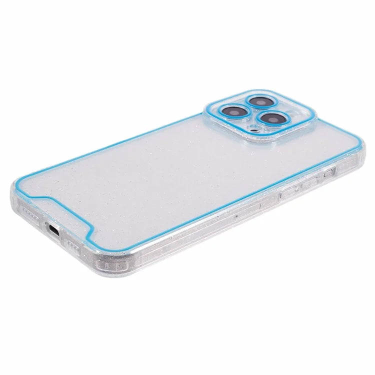 XW Series For iPhone 15 Pro Max TPU Case Luminous Noctilucent Back Shell with Precise Lens Cutout