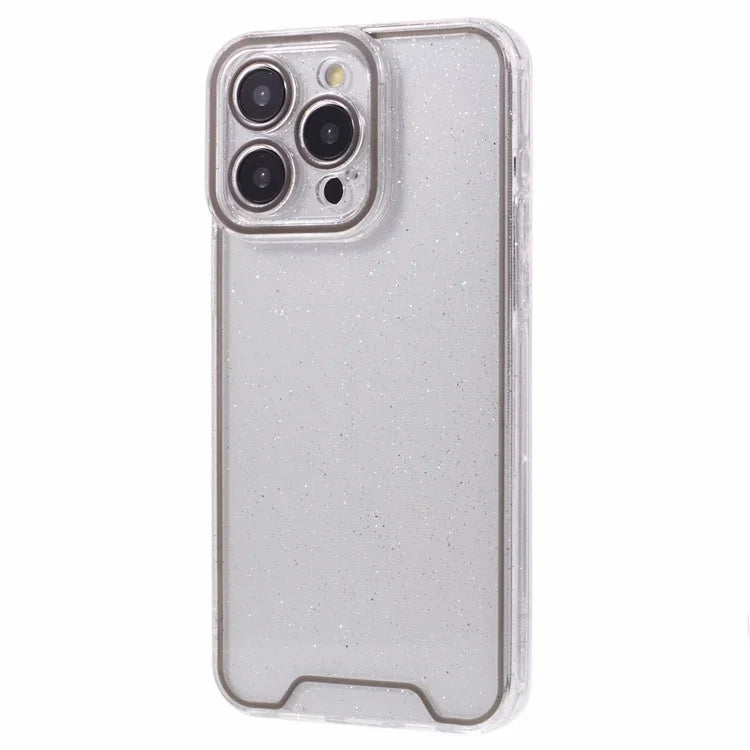 XW Series For iPhone 15 Pro Max TPU Case Luminous Noctilucent Back Shell with Precise Lens Cutout