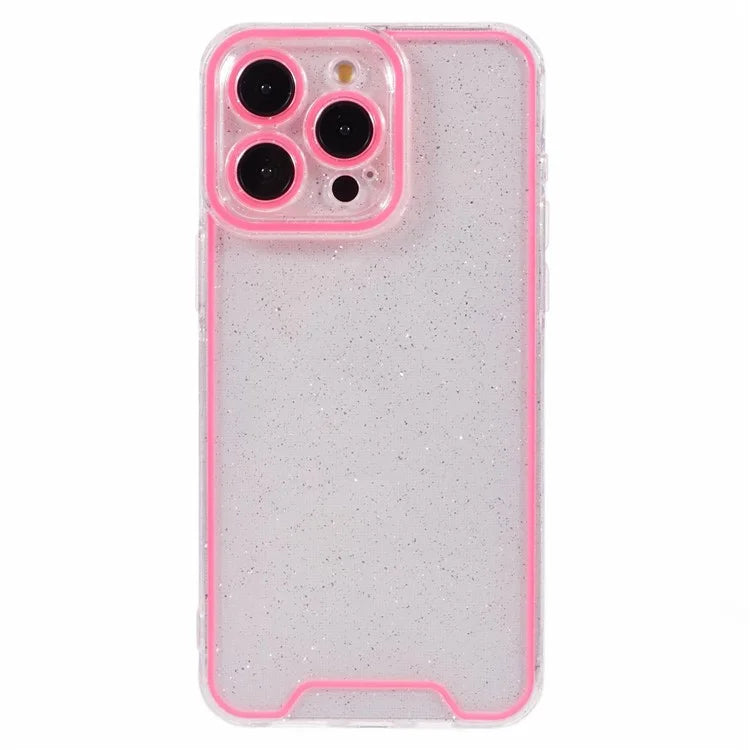 XW Series For iPhone 15 Pro Max TPU Case Luminous Noctilucent Back Shell with Precise Lens Cutout